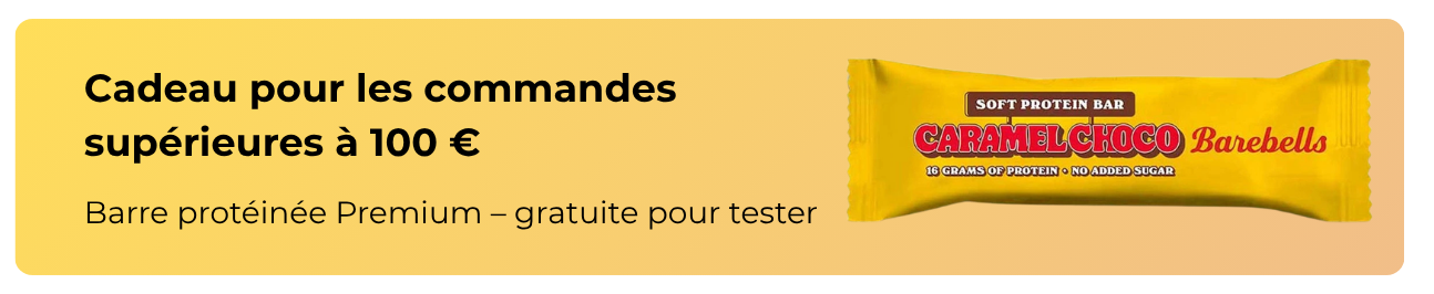 Cadeau pour les commandes de plus de 100 euros