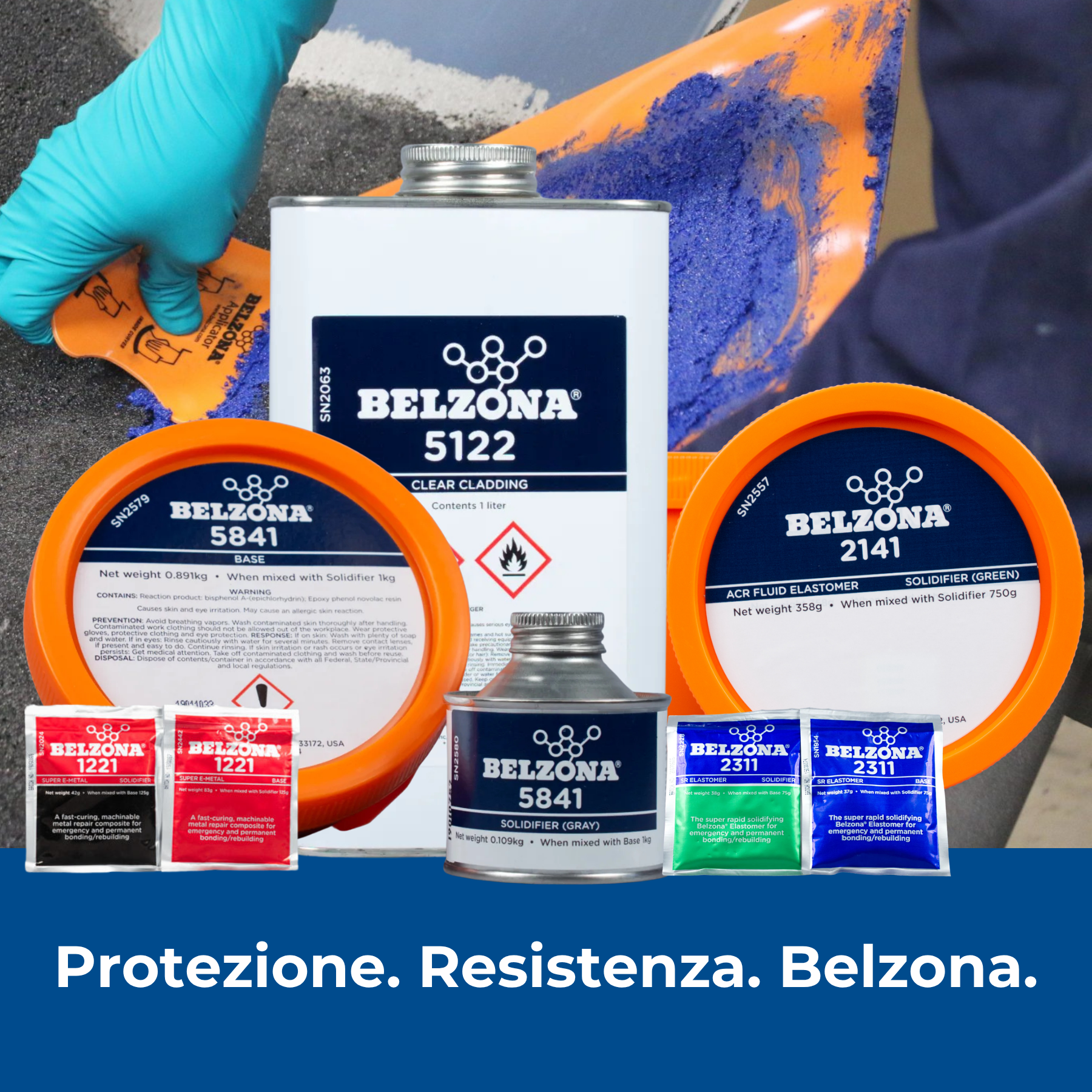 Protezione. Forza. Belzona.
